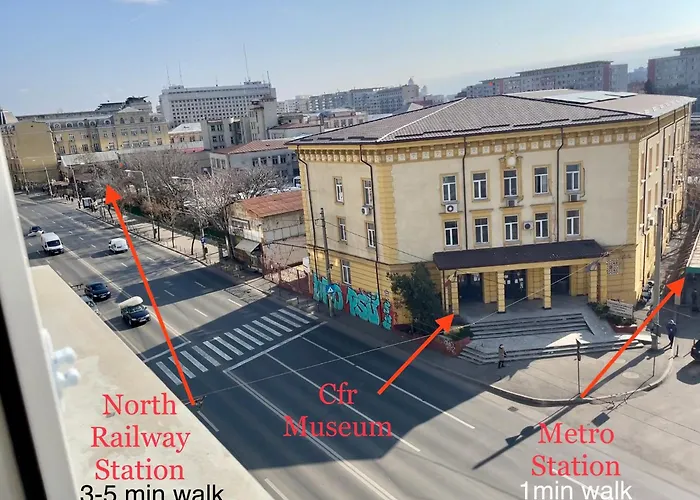 Apartament 3 Vis-a-vis - Gara De Nord Bucureşti